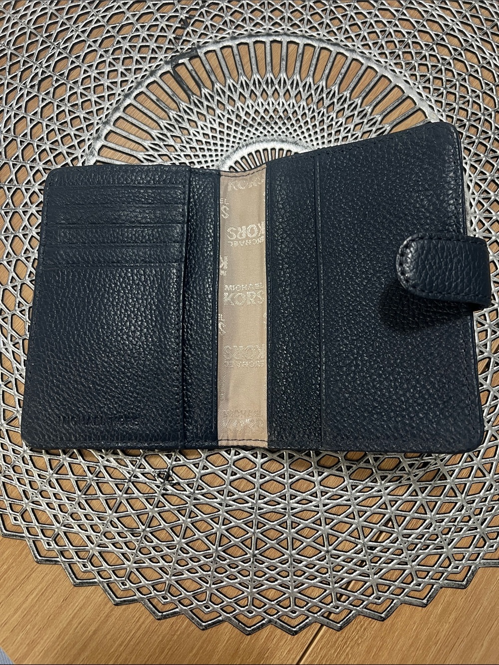 Michael Kors Leather Passport Wallet - Picture 4 of 7